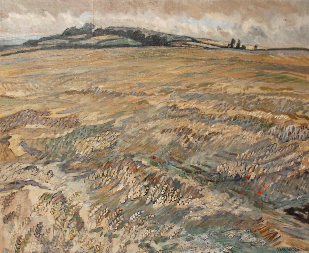 Cornfield, Oil, 1943